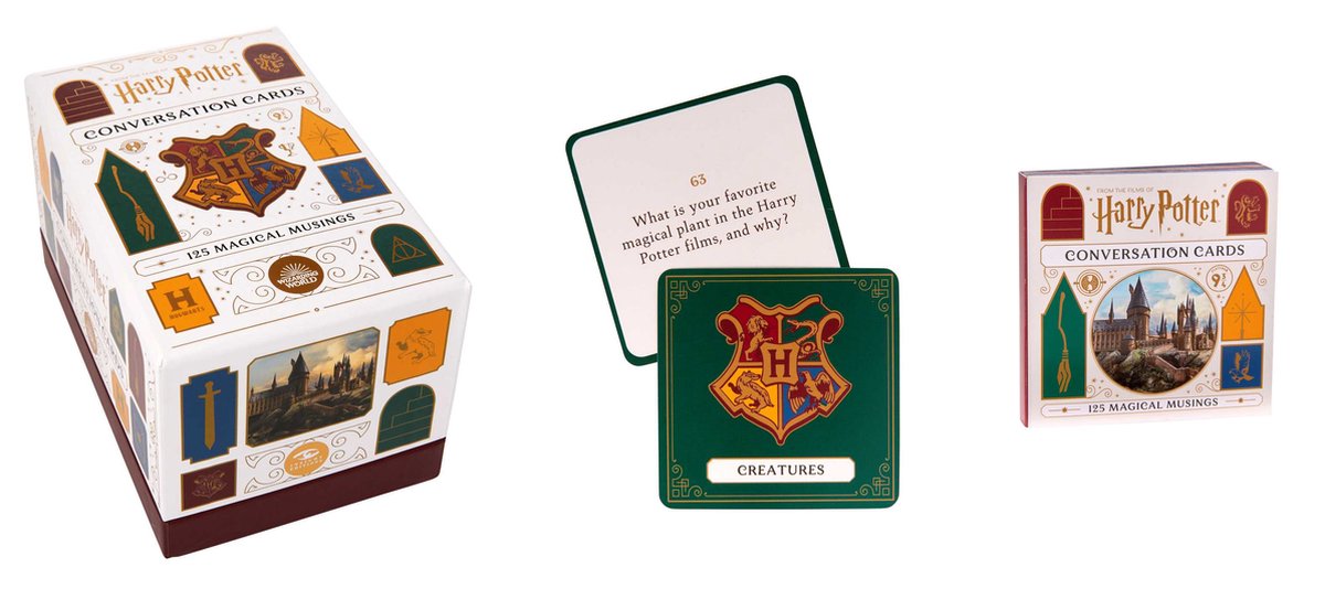 Harry potter: tarjetas de conversación