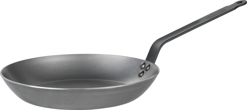 Sartén Debuyer de Buyer mineral b negra 28 cm – chapa de acero – sin pfas – rendimiento de horneado profesional – apta para inducción