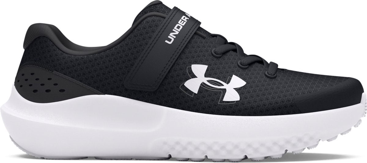 Under armour ua bps surge 4 ac-blk zapatos deportivos para niños - negro - antracita - blanco