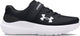 Under armour ua bps surge 4 ac-blk zapatos deportivos para niños - negro - antracita - blanco