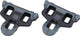 Tacchette BBB Cycling SPD SL - Power Clip - con cuscinetti in gomma antiscivolo - gioco 0° - compatibili con pedali Shimano - tacchette bici da strada - nere - BPD-06F