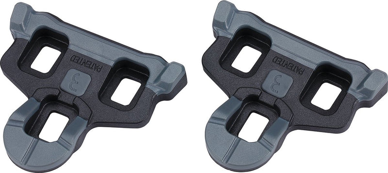 Tacchette BBB Cycling SPD SL - Power Clip - con cuscinetti in gomma antiscivolo - gioco 0° - compatibili con pedali Shimano - tacchette bici da strada - nere - BPD-06F