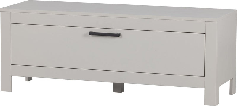Mobile TV Wood Bonk - Legno di Pino - Nebbia - 45x120x40