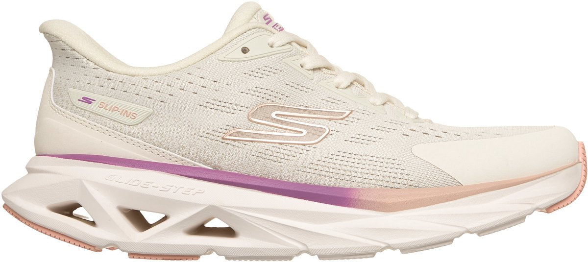 Scarpe sportive da donna Skechers glide-step vortex - naturali