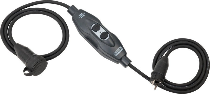 Brennerstuhl professional prcd-s advanced con cavo adattatore di protezione da 3 m per l'impiego in cantieri edili e uso esterno permanente ip44 (protezione personale mobile con cavo in gomma resistente all'olio h07rn-f 3g1,5, conforme a dguv 203-006)