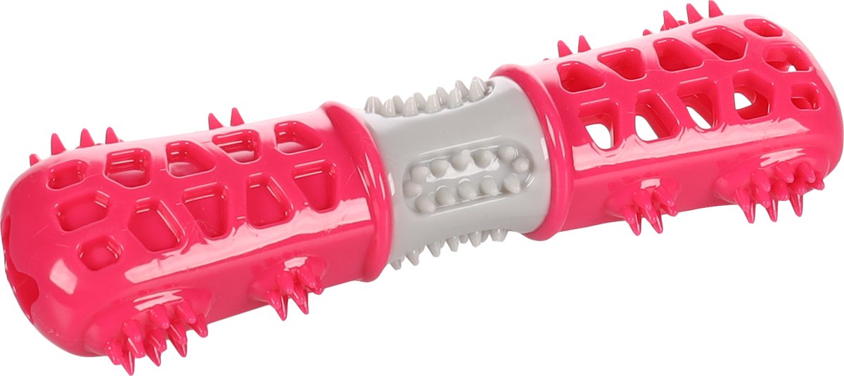 Flamingo spako - speelgoed honden - hs tpr spako staaf fuchsia 24,4x7,2x5cm - 1st - 136757 - 1st