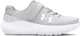 Under armour ua gps surge 4 ac-gris zapatos deportivos para niñas - halo gris - blanco - iridiscente