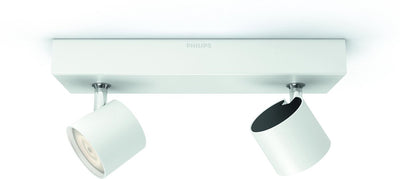 Philips LED Philips Star Foco de superficie - 2 luces - blanco