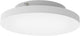 Eglo connect.z turcona-z smart plafondlamp - ø 30 cm - wit - instelbaar rgb wit licht - dimbaar - zigbee