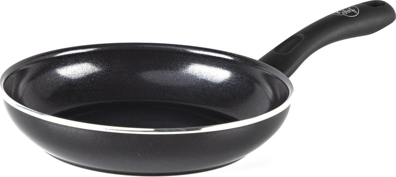 Padella Greenchef Diamond 20 cm - rivestimento antiaderente senza pfas - padella a induzione - padella in ceramica - adatta al forno fino a 160°C - maniglia di raffreddamento - nera