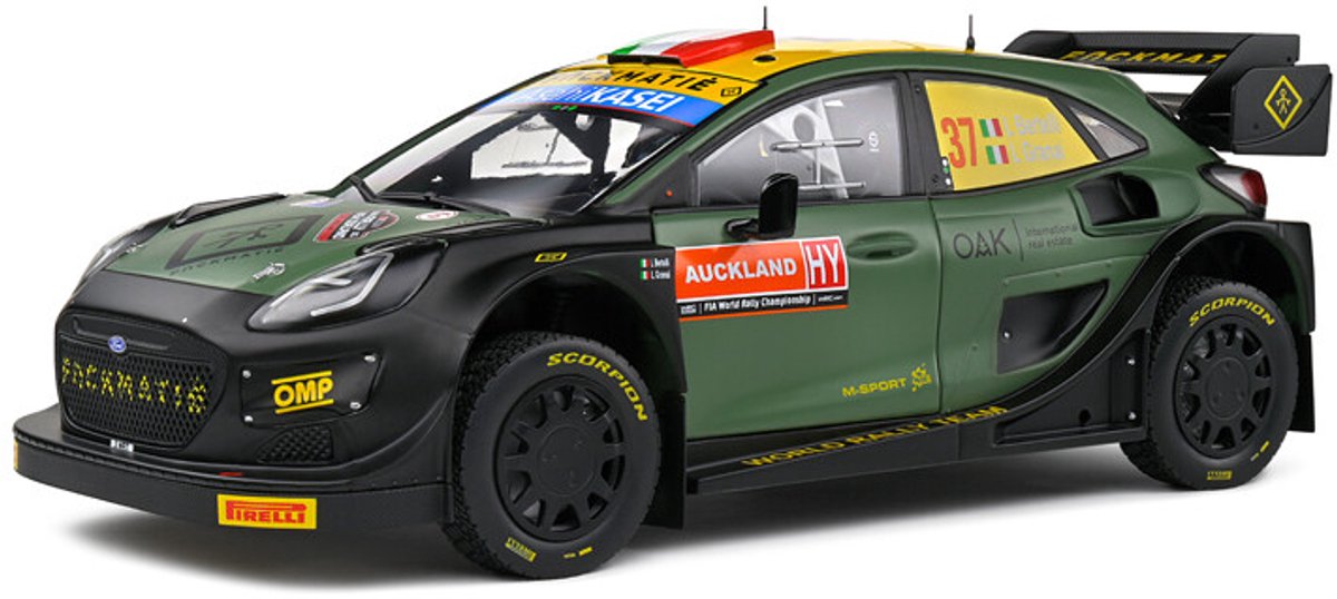 Solido Ford Puma Rally 1 Nueva Zelanda '22 #7 Bertelli Scattolin Escala 1:18