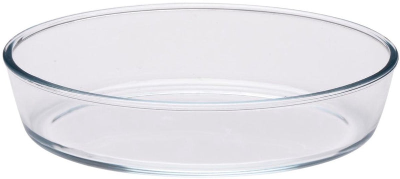 Fuente para horno Alpina de cristal 1,6l - fuente para horno de cristal 26x18x6 cm - apta para lavavajillas - apta para microondas y horno - ideal para lasaña, gratinados y guisos