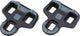 Tacchetti Bbb cycling look keo bici da strada - multiclip - gioco 0° - tacchetti con gommini antiscivolo - compatibili con pedali look keo - rossi - bpd-04f
