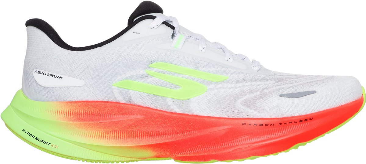 Skechers skx aero spark heren sportschoenen - wit multi