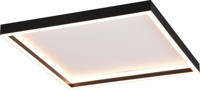 Rl live your light reality rotonda - ceiling lamp - black matt - incl. 1x SMD 20 W - wall and ceiling mounting