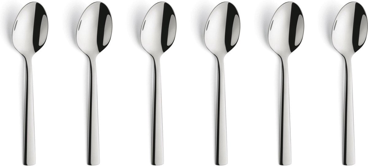 Amefa moderno - 6 theelepels in cadeauverpakking