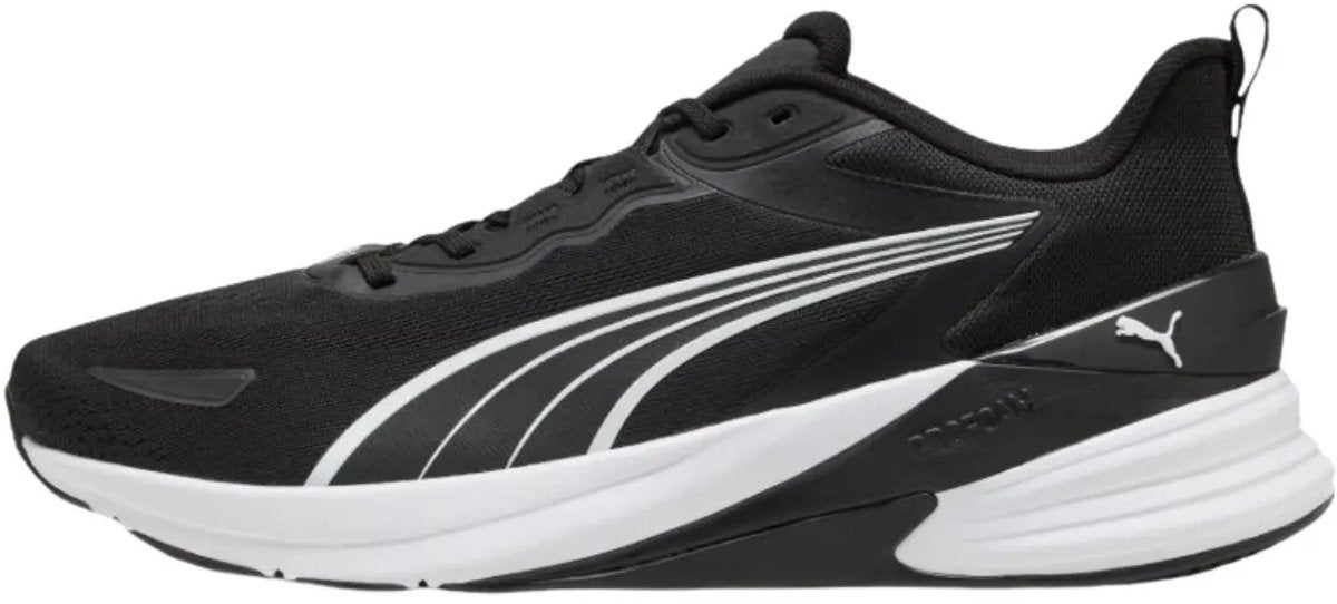 Scarpe sportive unisex Puma action pro tr - nero-bianco
