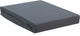 Ropa de cama - jersey elástico - topper dividido - sábana ajustable - 200x220 cm - gris frío