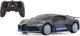 Jamara rc vehículo coche - 402111 rc sport car bugatti divo - negro - 2.4ghz rc modelo listo para usar - 1:24 coche controlado