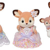 Sylvanian families 5799 familie hert- 4 fluweelzachte speelfiguren