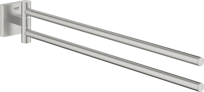 Toallero grohe start cube - supersteel (aspecto de acero inoxidable) 40976dc0