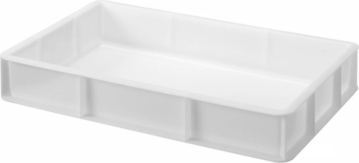 Hendi pizzadeegdoos gn 1 1 – stapelbaar – eenvoudig te reinigen – 530x325x90 mm – wit