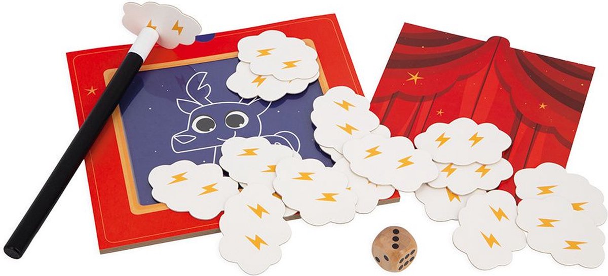 Janod - gioco - gioco da tavolo teatrale magico