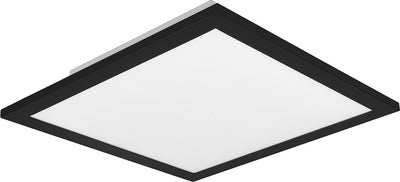 Rl live your light reality alpha - ceiling lamp - black matt - incl. 1x SMD 13.5 W - wall and ceiling mounting - light source not replaceable - not dimmable