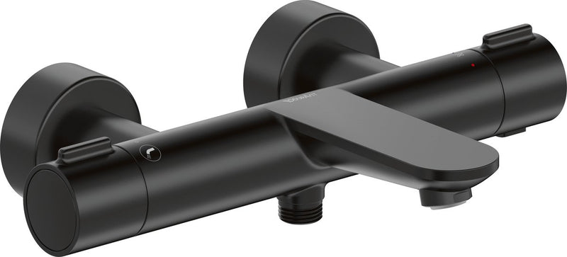 Duravit wave - rubinetto vasca termostatico, nero opaco wa5220000046