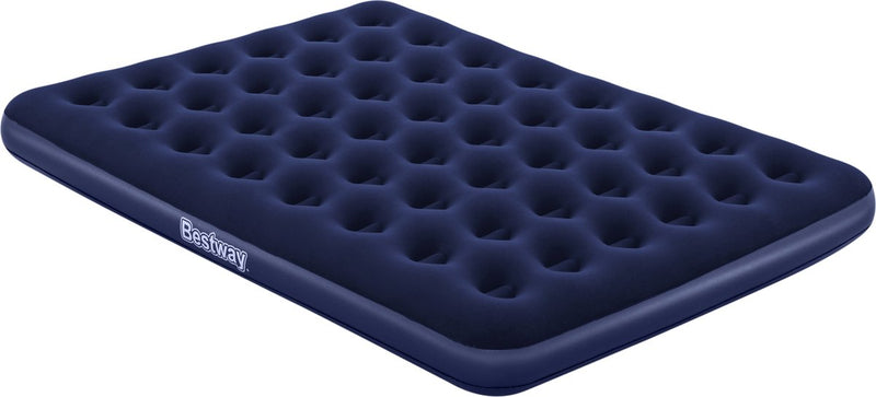 Bestway colchón hinchable flocado 203x152x22 cm 67003 azul 203 x 152 x 22 cm