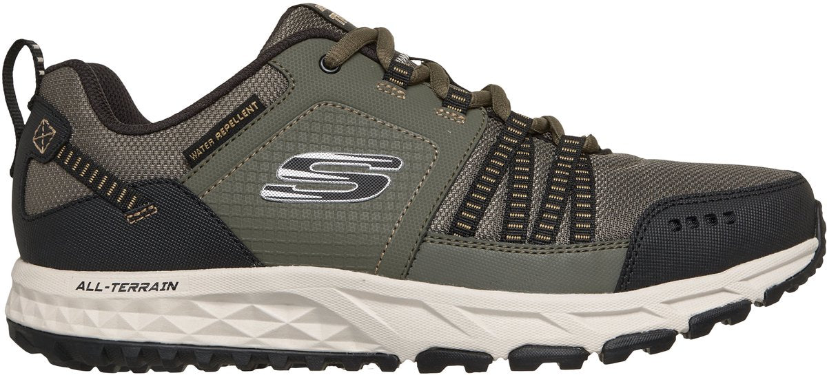 Scarpe da passeggio da uomo Skechers Escape Plan - oliva