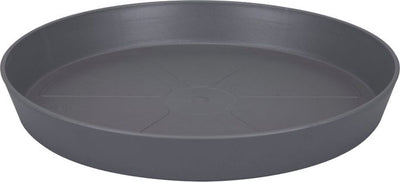 Elho loft urban schotel rond 30 - schotel voor bloempot - ø 30.2 x h 4.1 cm - antraciet