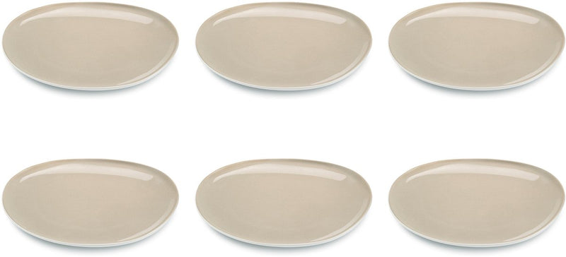 Medard de noblat - lino oslo - plato llano 28 cm - 6 piezas - gres