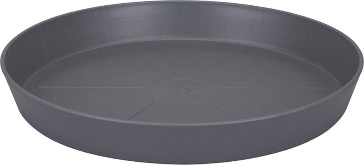 Elho loft urban piatto rotondo 41 - piatto da esterno - ø 41,0 x h 5,2 cm - antracite