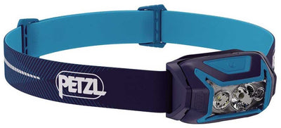 Petzl actik core - headlamp - 625 lumens - rechargeable and lightweight - for walking, running and camping - blue