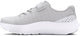 Under armour ua gps surge 4 ac-gris zapatos deportivos para niñas - halo gris - blanco - iridiscente