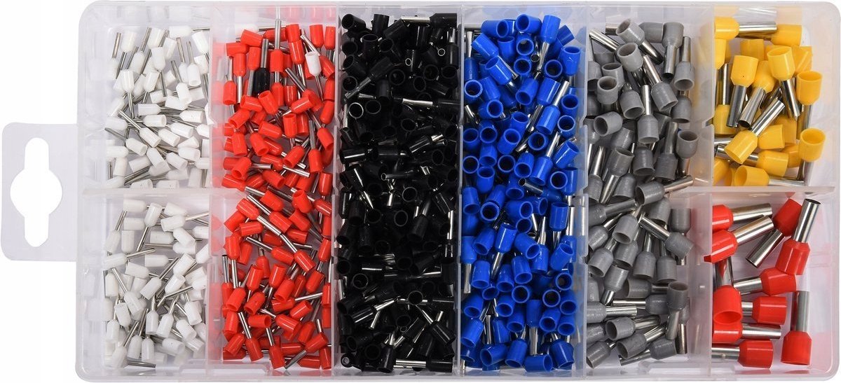 Yato set di prese per cavi scatola di capicorda 685 pezzi yt-06895