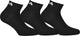 Fila - ankle socks 3-pack - zwarte sokken - 43 - 46 - zwart