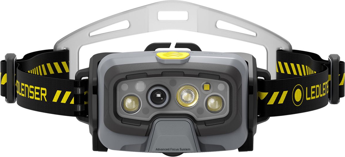 Linterna frontal Ledlenser HF8R trabajo 1600 lúmenes recargable