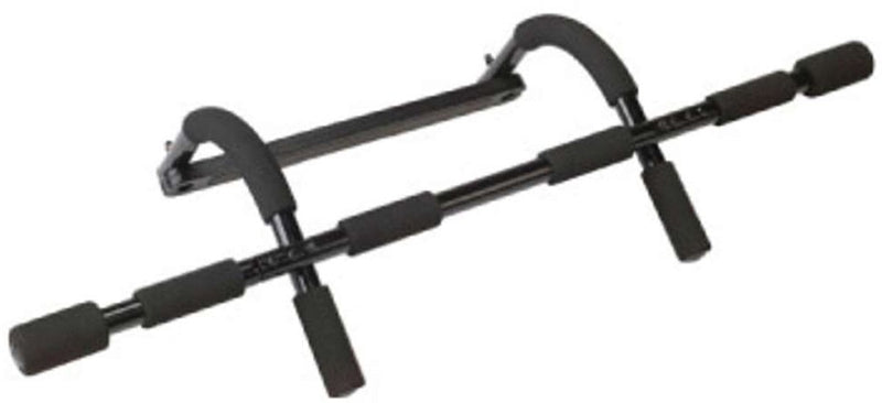 Tunturi Door Trainer - set fitness - per palestra - barra per trazioni - barra per push-up - nero - incl. applicazione fitness gratuita