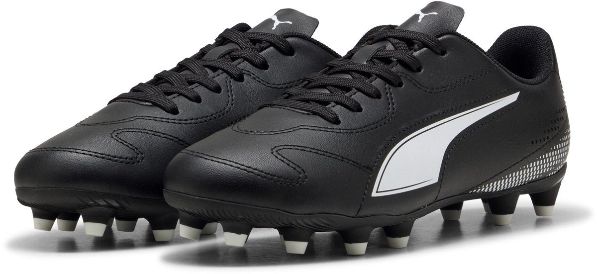 Puma vitoria ii fg ag jr unisex sportschoenen - black- white