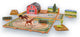Set da gioco con libro sugli animali Collecta - cavalli - miniatura - incluse 2 minifigure