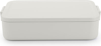 Brabantia make take lunchbox broodtrommel - large - kunststof - light grey