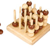 Small foot - 4 op een lijn 3d houten strategiespel