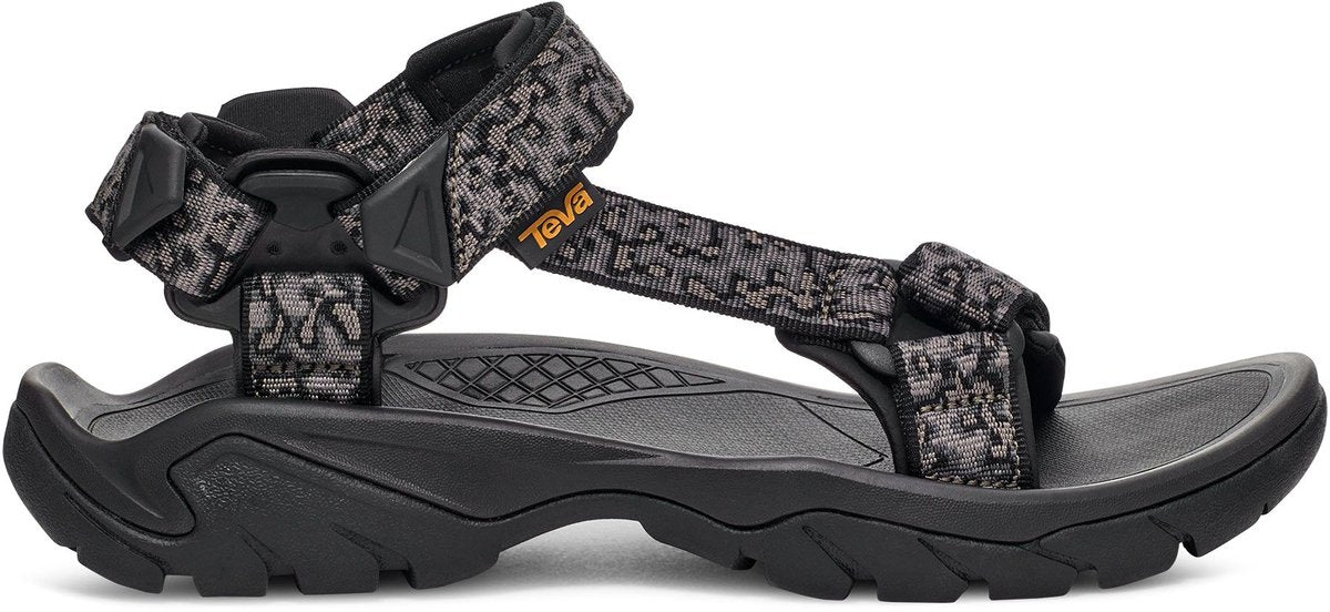 Teva m terra fi 5 universal men's sandals - black - gray