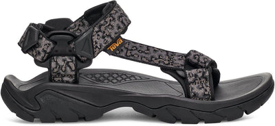 Teva m terra fi 5 universal heren sandalen - zwart - grijs