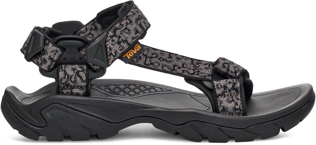 Teva m terra fi 5 universal men's sandals - black - gray