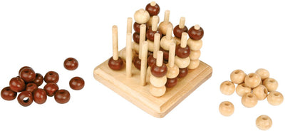 Small foot foor n a row 3D wooden strategy game
