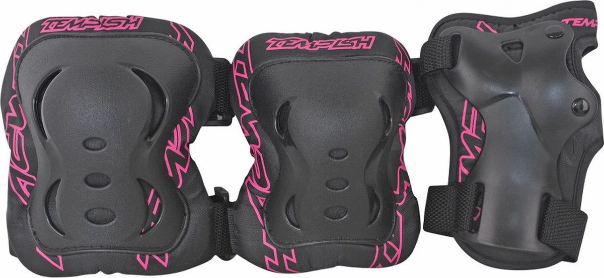 Tempish - fid - skatebescherming - 3-pack - volwassenen - roze - l
