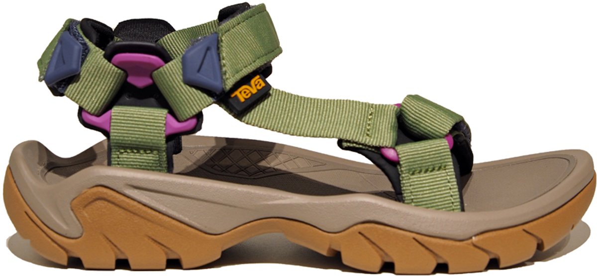 Teva w terra fi 5 sandalias universales de mujer - iguana